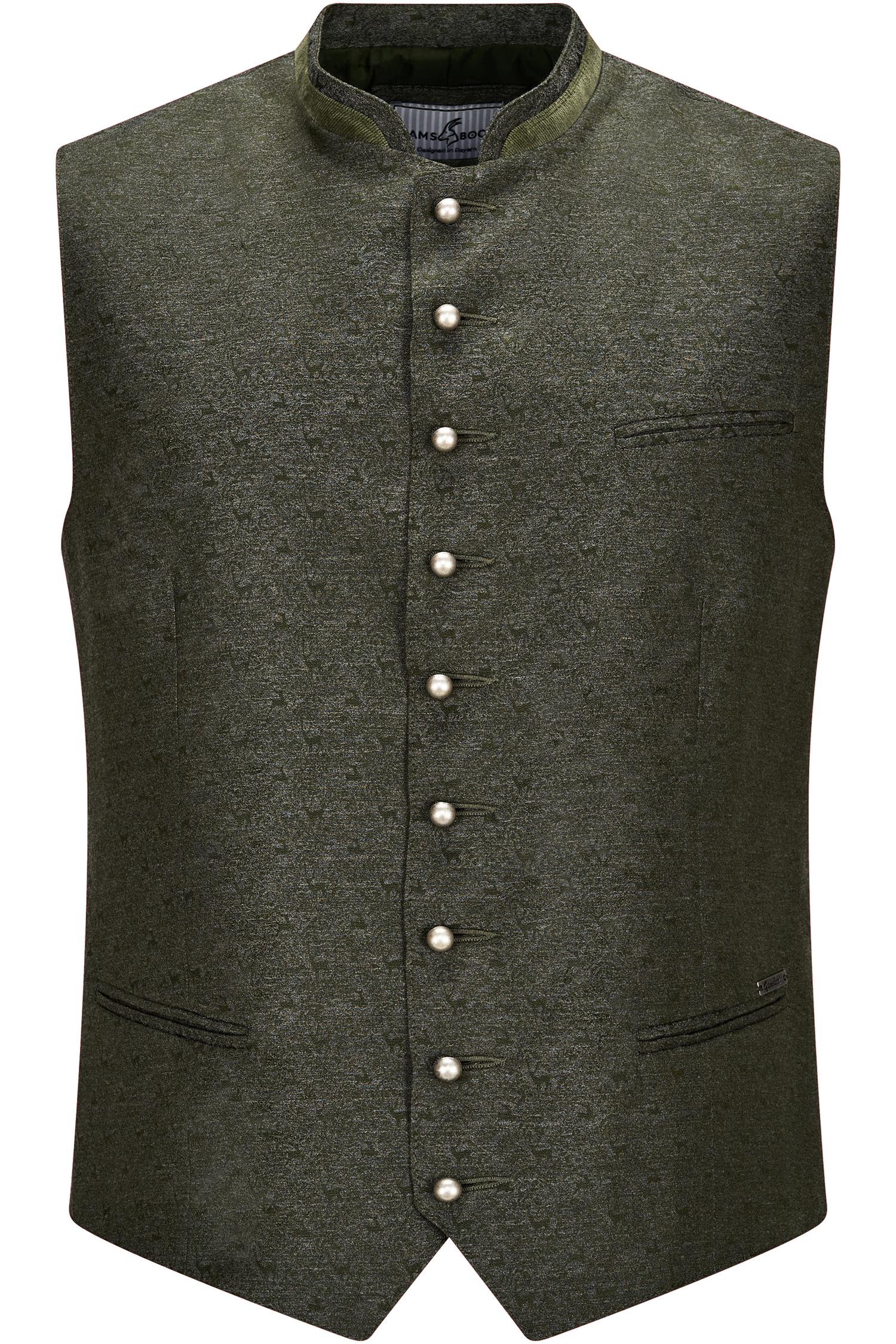 Weste Leopold von Gamsbock in Grün